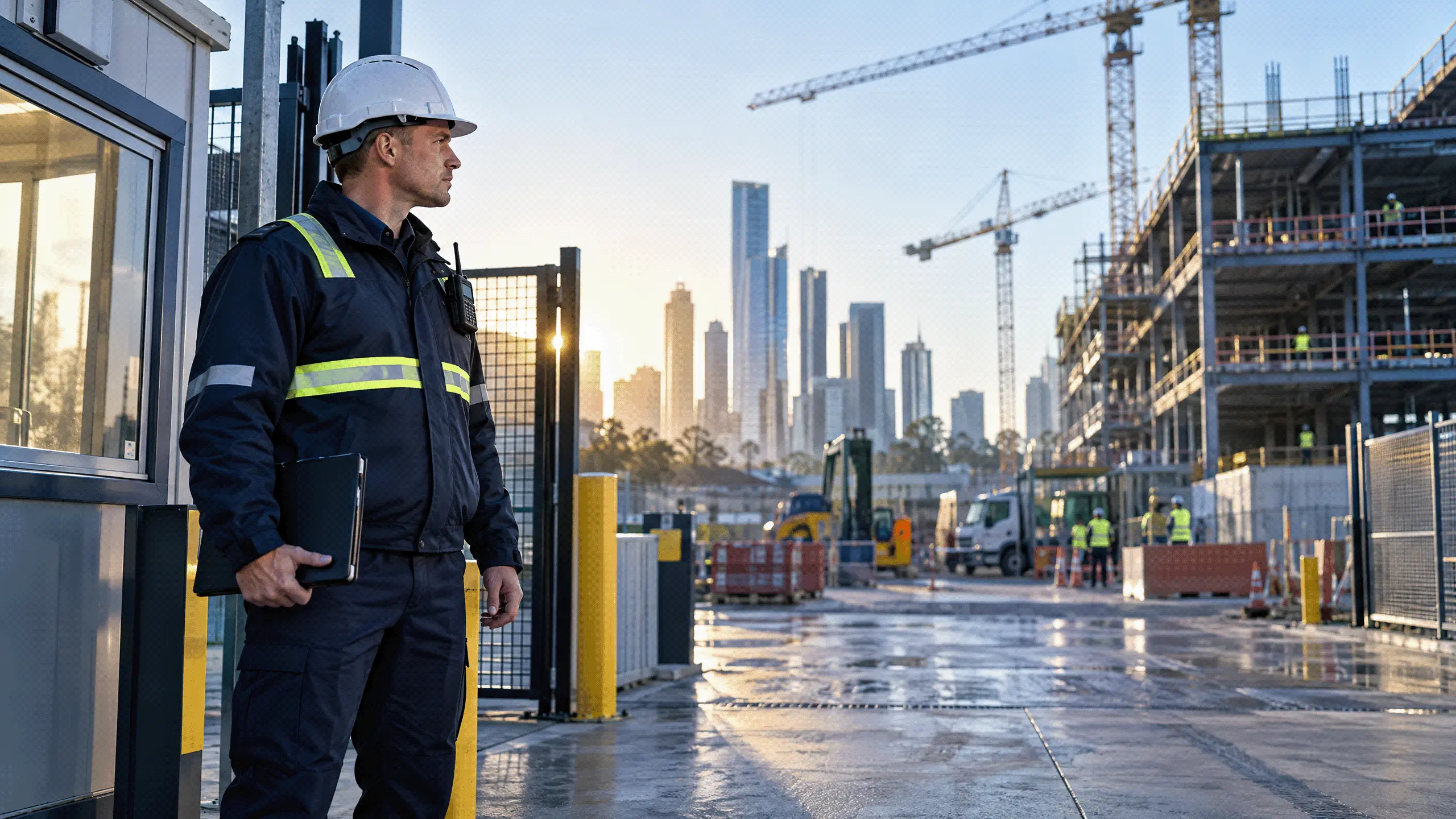 Construction Site Security by JM Security Group